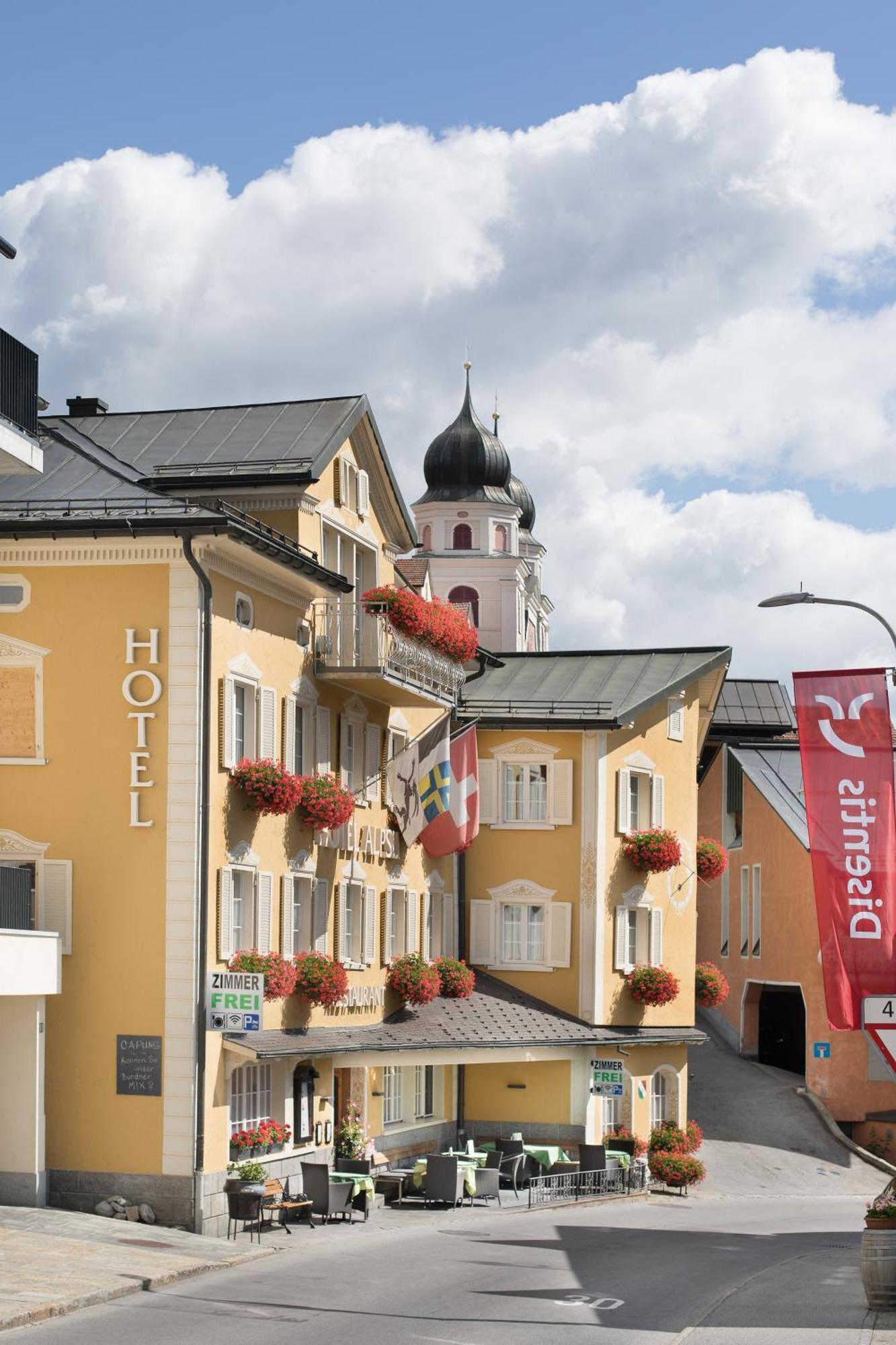Hotel Alpsu Disentis Exterior foto